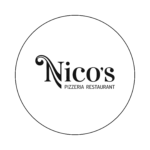 Nicos pizza logo